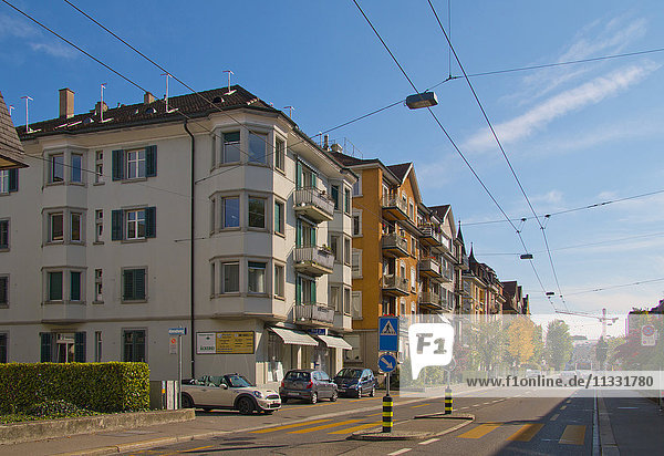 Mutschellenstrasse in Zürich  Schweiz