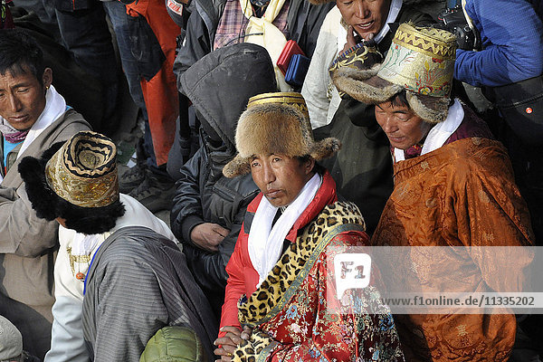 Nepal  Mustang  traditional thangka festival