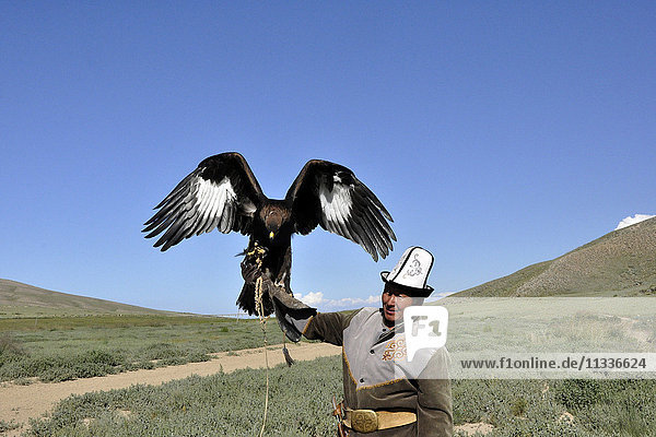 Kyrgyzstan  eagle hunting