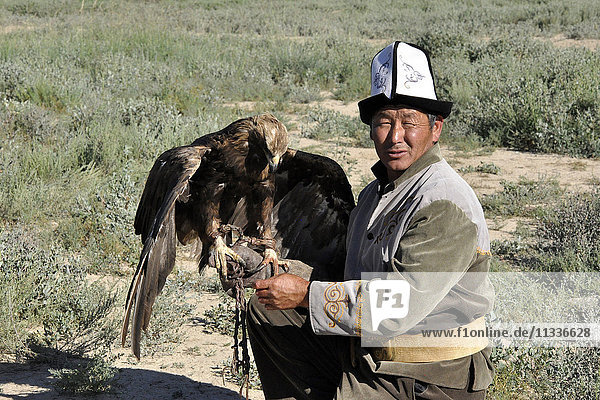 Kyrgyzstan  eagle hunting