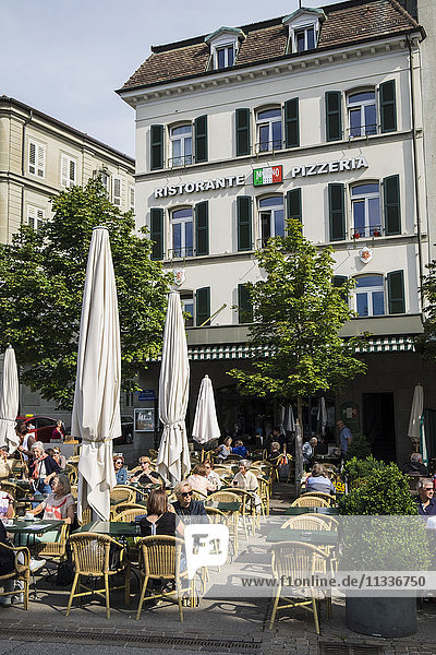 Schweiz  Kanton Freiburg  Freiburg  Italienisches Restaurant