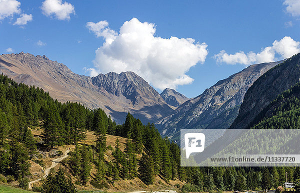 Italy Aosta Valley Valnontey