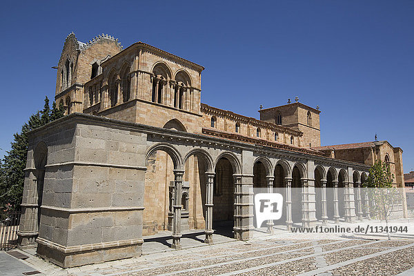 Basilika de San Vicente  Avila  UNESCO-Weltkulturerbe  Kastilien und Leon  Spanien  Europa