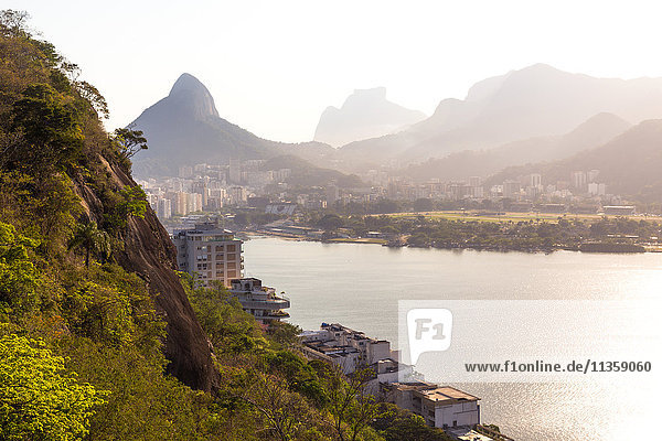 Pedra da Gávea, Rodrigo de Freitas Lagoon, Rio de Janeiro, Brazil