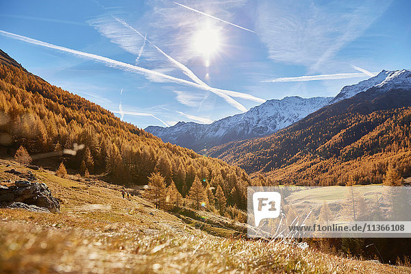 Scenic view  Schnalstal  South Tyrol  Italy