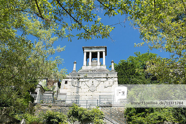 France  Paris 20th district. Pere Lachaise cemetery. Princess Deminoff mausoleum (1818)