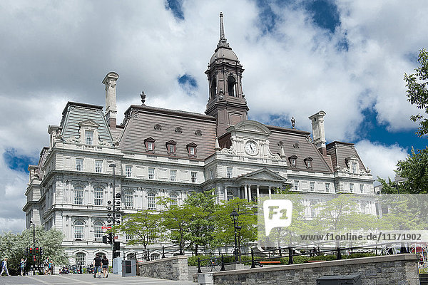 Canada. Province of Quebec  Montreal. Old town. The city hall built in 1878