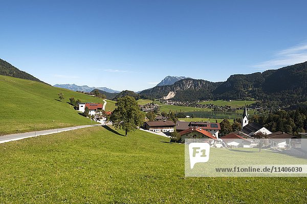 Kleinstadt Thiersee  Bezirk Kufstein  Tirol  Österreich  Europa