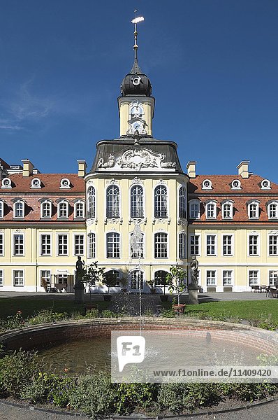 Schloss Gohlis  Gohliser Schlösschen  Leipzig  Sachsen  Deutschland  Europa
