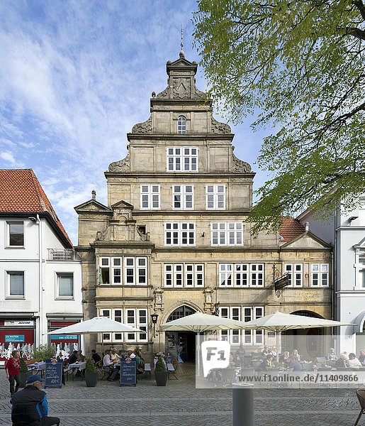 Rattenkrug  ältestes Gasthaus von Hameln  Bäckerstraße  Hameln  Niedersachsen  Deutschland  Europa