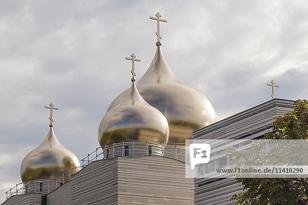 Russisch-orthodoxe Kathedrale  Centre spirituel et culturel orthodoxe russe  Quai Branly  Paris  Frankreich  Europa