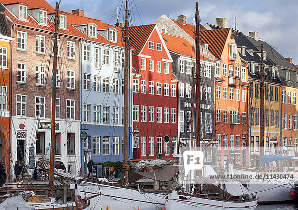 Nyhavn  Kopenhagen  Dänemark