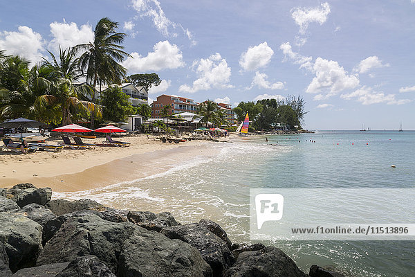 Strand  Holetown  St. James  Barbados  Westindien  Karibik  Mittelamerika