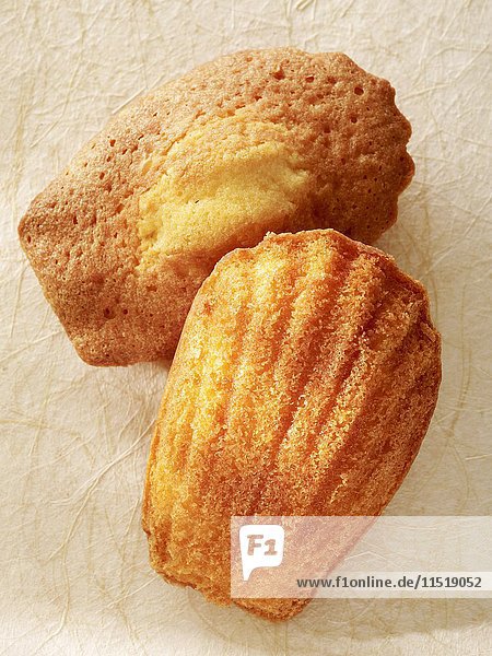 Zwei Madeleines (Draufsicht)