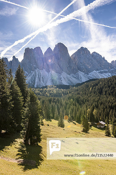 Italien  Südtirol  Villnösser Tal  Geisler Gruppe