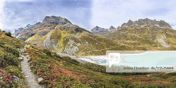 Österreich  Vorarlberg  Silvretta-Staudamm und Bielerhohe