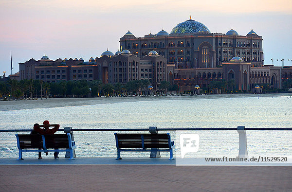 United Arab Emirates  Abu Dhabi  the Emirates Palace Hotel