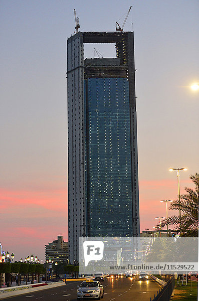 United Arab Emirates  Abu Dhabi  skyscraper