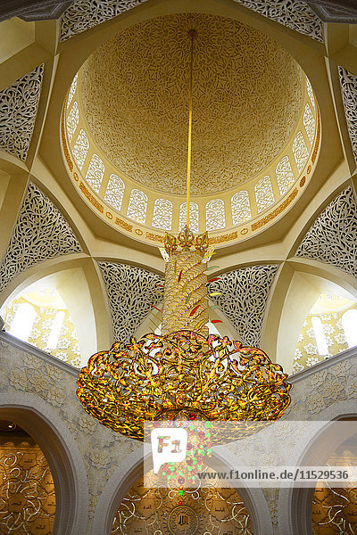 United Arab Emirates  Abu Dhabi  The Great Mosque Sheikh Zayed Bin Sultan Al Nahyan