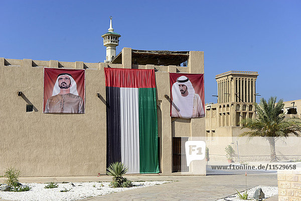 United Arab Emirates  Dubai  traditional architecture at Bur Dubai