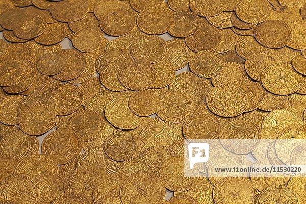 England  London  British Museum  Gold Coins from the Fishpool Hoard