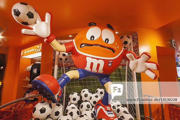 England  London  Leicester Square  M&M's Store