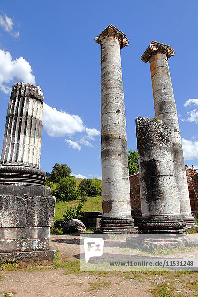 Turkey  province of Manisa (east of Izmir)  Sardes (Sart or Sardis)  the Artemis temple site