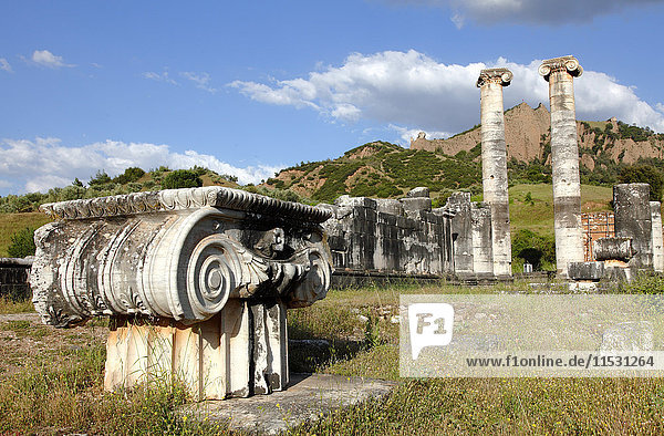 Türkei  Provinz Manisa (östlich von Izmir)  Sardes (Sart oder Sardis)  Artemis Tempelanlage