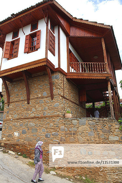 Türkei  Provinz Izmir  Bezirk Odemis  Dorf Birgi  traditionelles osmanisches Haus