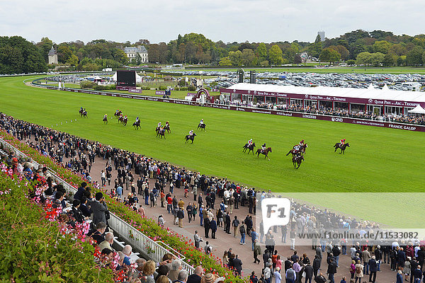 France  Paris 16th district  Longchamp Racecourse  Qatar Prix de l'Arc de Triomphe on October 5th 2014
