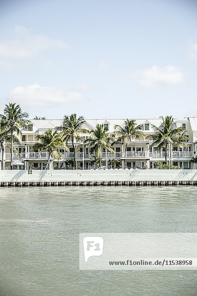 USA  Florida  Key West  Häuser am Meer