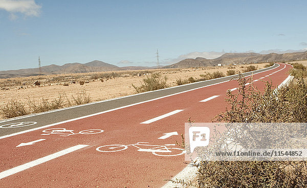 Spanien  Fuerteventura  Fuß- und Radwege