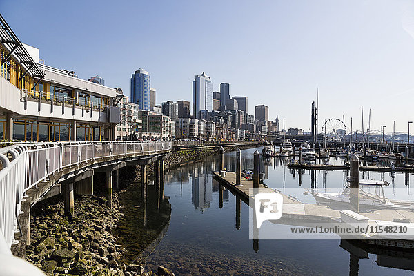 USA  Washington  Seattle  Stadtbild