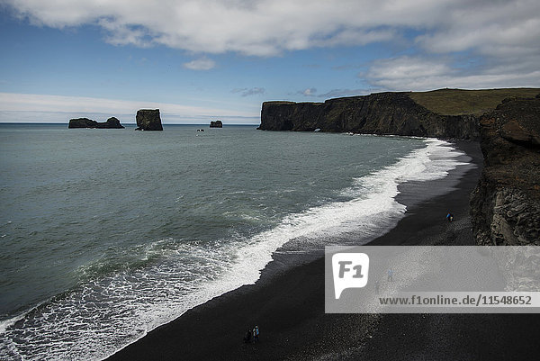 Island  Vik  Küste und Meer