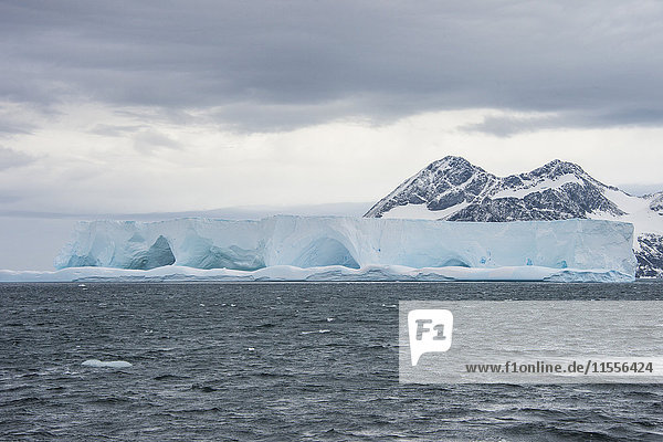 Schwimmender Eisberg auf der Elefanteninsel  Südliche Shetlandinseln  Antarktis  Polarregionen