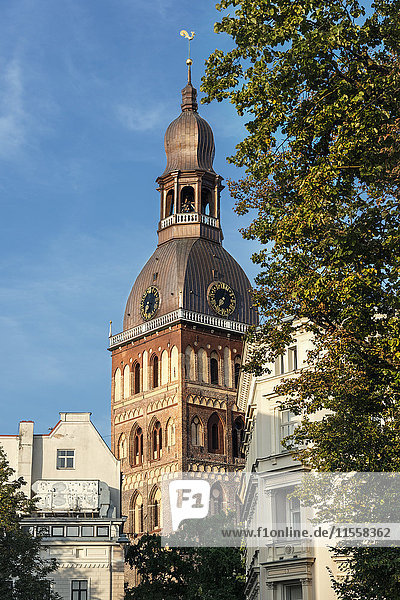 Lettland,  Riga,  Glockenturm der Kathedrale