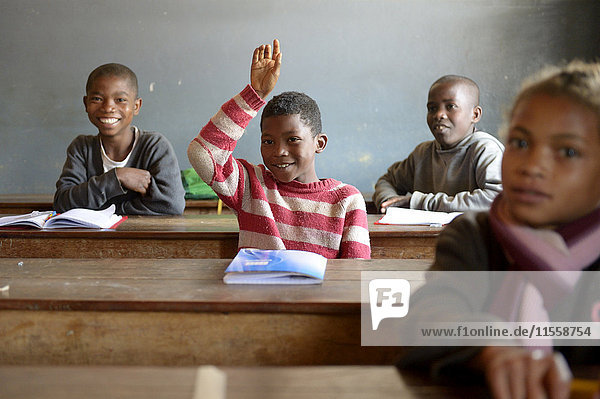 Madagaskar  Schüler der Fianarantsoa Grundschule