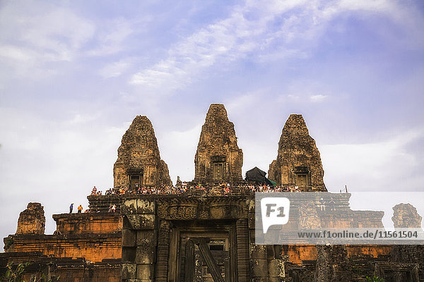 Kambodscha  Angkor  Ankor Wat  Vor-Rup-Tempel