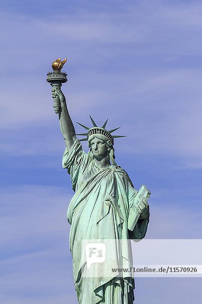 Statue of Liberty  Liberty Island  New York City  New York  USA  North America