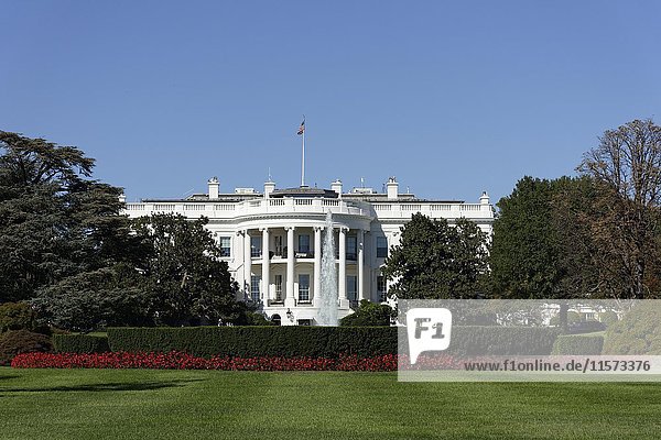 Das Weiße Haus  Washington  DC  USA  Nordamerika
