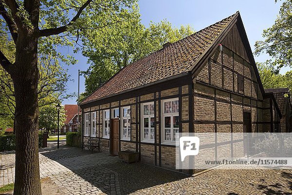 Wannenmacher Museum  Emsdetten  Münsterland  Nordrhein-Westfalen  Deutschland  Europa