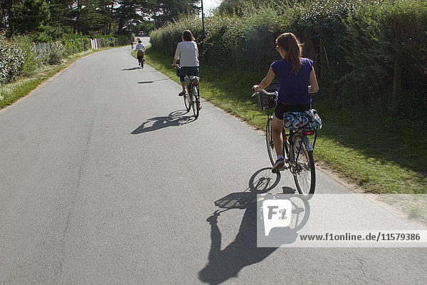 Frankreich  Nordwestfrankreich  Ile d'Yeu  Fahrradtour von Port-Joinville aus