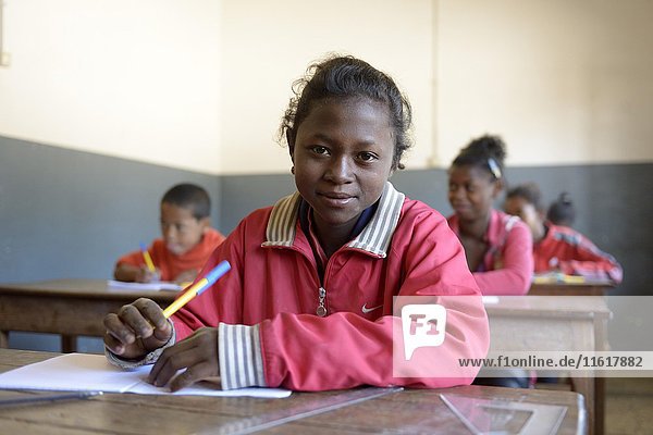 Girl  14 years  Primary School  Fianarantsoa  Madagascar  Africa