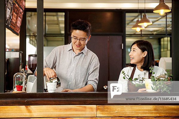 Coffee shop attendant