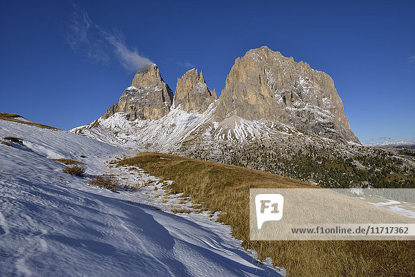 Italien  Südtirol  Dolomiten  Langkofel  Langkofel