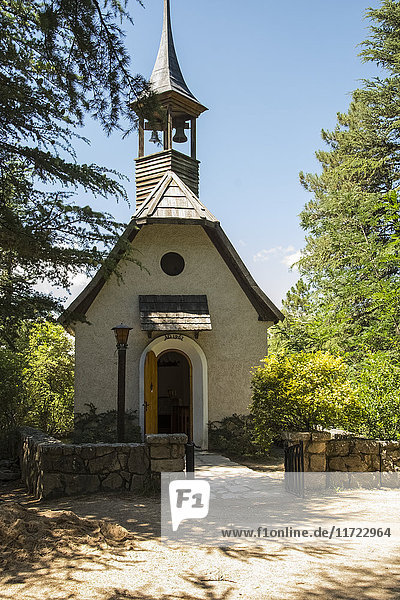 'Small mountain chapel; La Cumbrecita  Cordoba  Argentina'