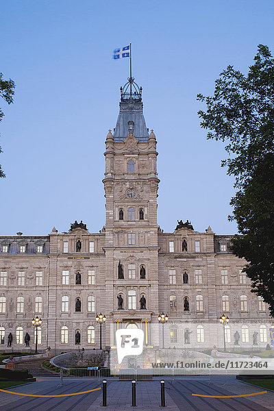 Parlamentsgebäude von Quebec; Quebec  Quebec-Stadt  Kanada'.