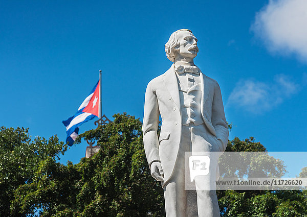 Kuba  Havanna  Carlos Manuel De Cespedes Statue