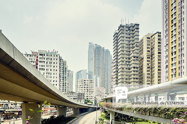 Stadtbild Tsuen Wan Hongkong