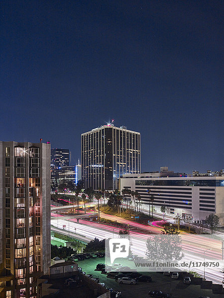 Finanzbezirk Stadtzentrum Los Angeles Kalifornien Vereinigte Staaten von Amerika
